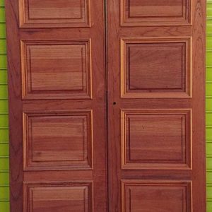 Custom Horizontal 4 Panel Entry Pair (Loose)